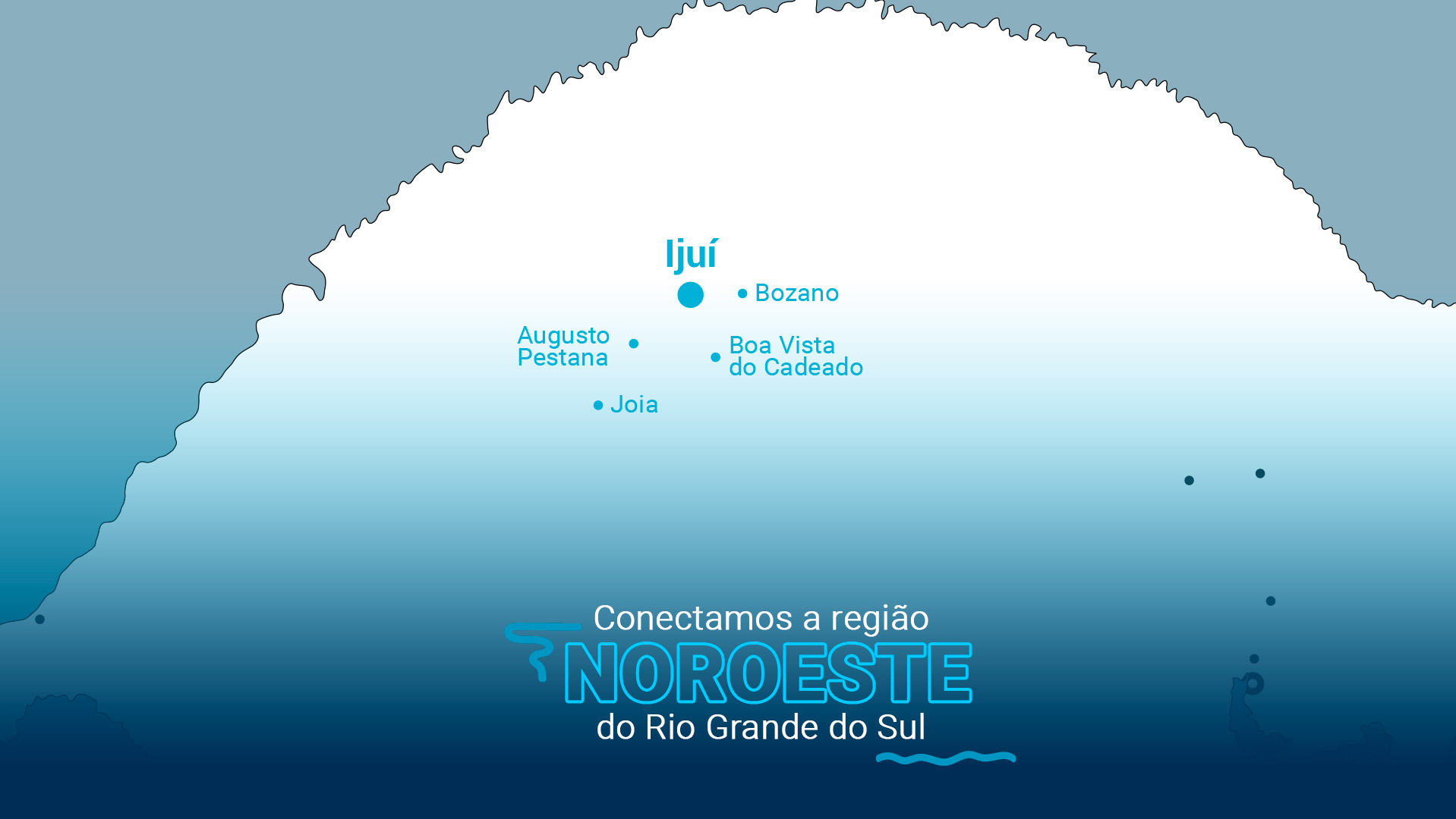 Atendemos a região Noroeste do estado do Rio Grande do Sul